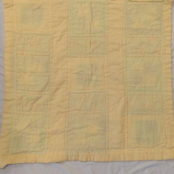 VTG 90s Winnie the Pooh & Friends Nursery Bundle Pillow Quilt Blanket Handmade - Picture 6 of 10